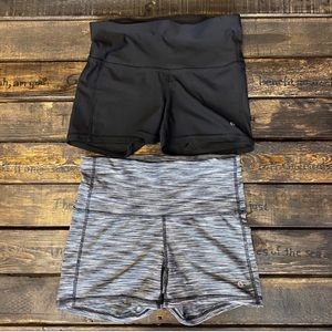2 Pair Xersion Workout shorts